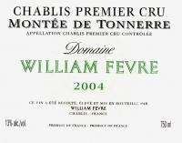 2013 Fevre Chablis Montee de Tonnerre (Domaine)